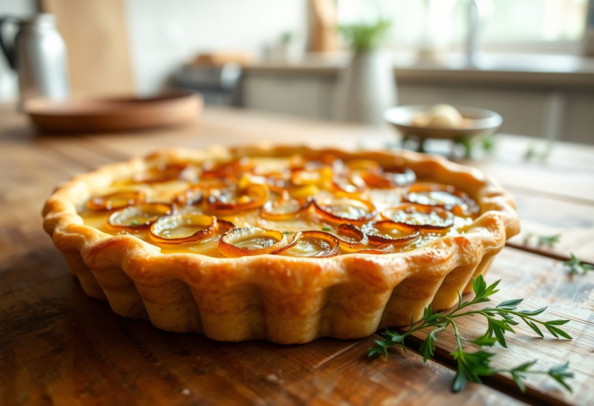 Ma recette secrète de tarte à l'oignon